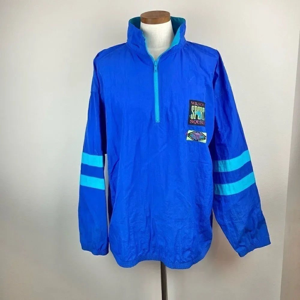 Vintage 90’s Wilson Sport Squad Windbreaker